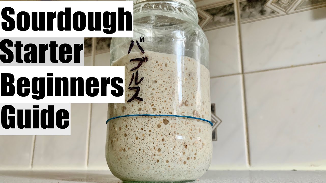 [ENG SUB]サワードウ種の作り方 天然酵母 ルヴァン種　Easy Sourdough Starter