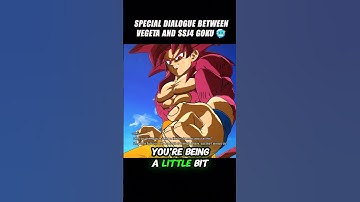 Special Dialogue Between Ssj4 Vegeta And Adult Goku Ssj4 🥶 #crashout #ssj4goku #sparkingzero #dbz