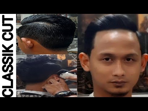 Tutorial Classik Hair Cut cara  membuat  model  gaya rambut  