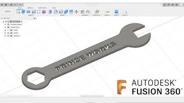 Creating Wrench || Tutorial || Fusion 360