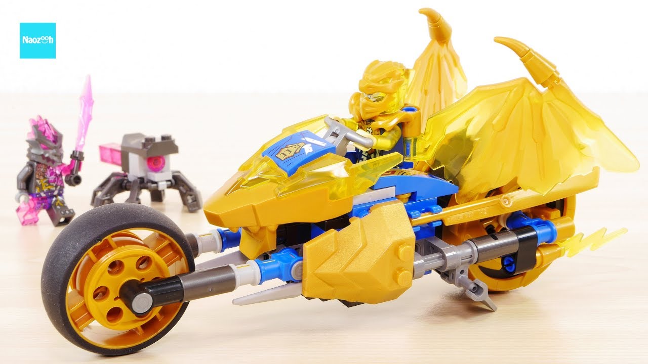 LEGO NINJAGO Jay's Golden Dragon Motorbike 71768　Crystalized