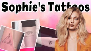 Sophie Turner | Updated Tattoo Collection