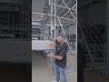 Safer Scaffold Installation Under Bridges
