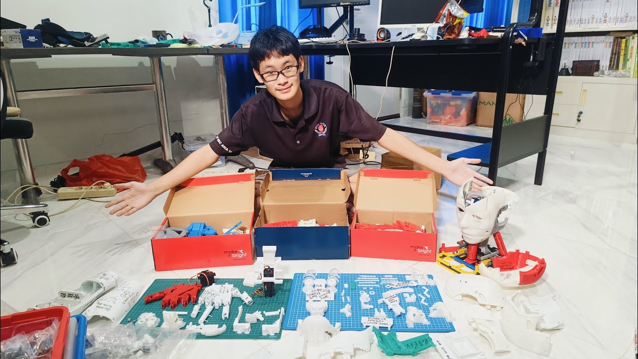 My Inmoov by Gael Langevin, journey from 2022 till today