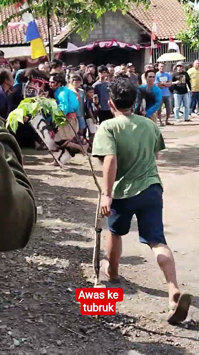 seru poll penari menerjang penonton #kesenian #jaranan #kesurupan #vidioshort #vidioviral