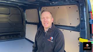 How to install van racking- Sortimo SR5 in a Transit Custom