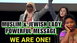Muslim & Jewish Lady Powerful Message on Islam and Religion (Beautiful and HeartFelt Poetry!)