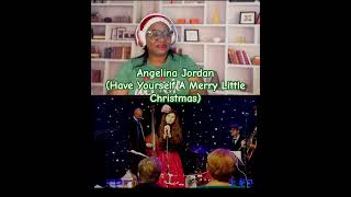 Reaction| Angelina Jordan- Have Yourself A Merry Little Christmas #shorts #angelinajordan #reaction