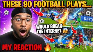 These 90s Football Plays Would BREAK The Internet Today | Lungs reacts