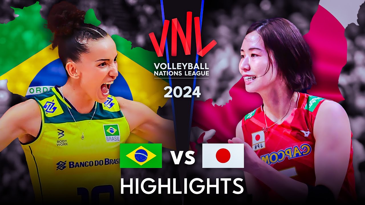 🇧🇷 BRAZIL vs JAPAN 🇯🇵 | Highlights