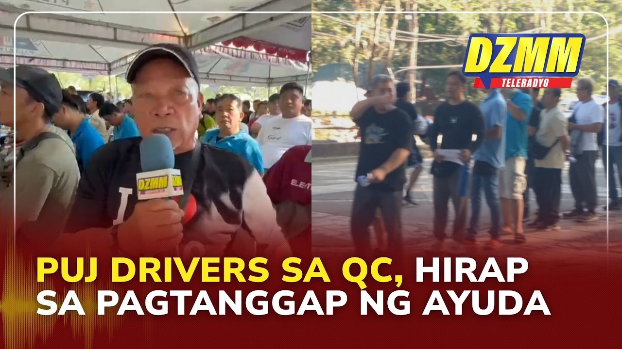 QC jeepney drivers upset over fuel subsidy masterlist | DZMM Teleradyo (March 25, 2026)