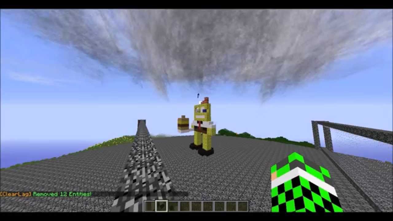 Minecraft Build Challenge SPONGEBOB SQUAREPANTS - YouTube