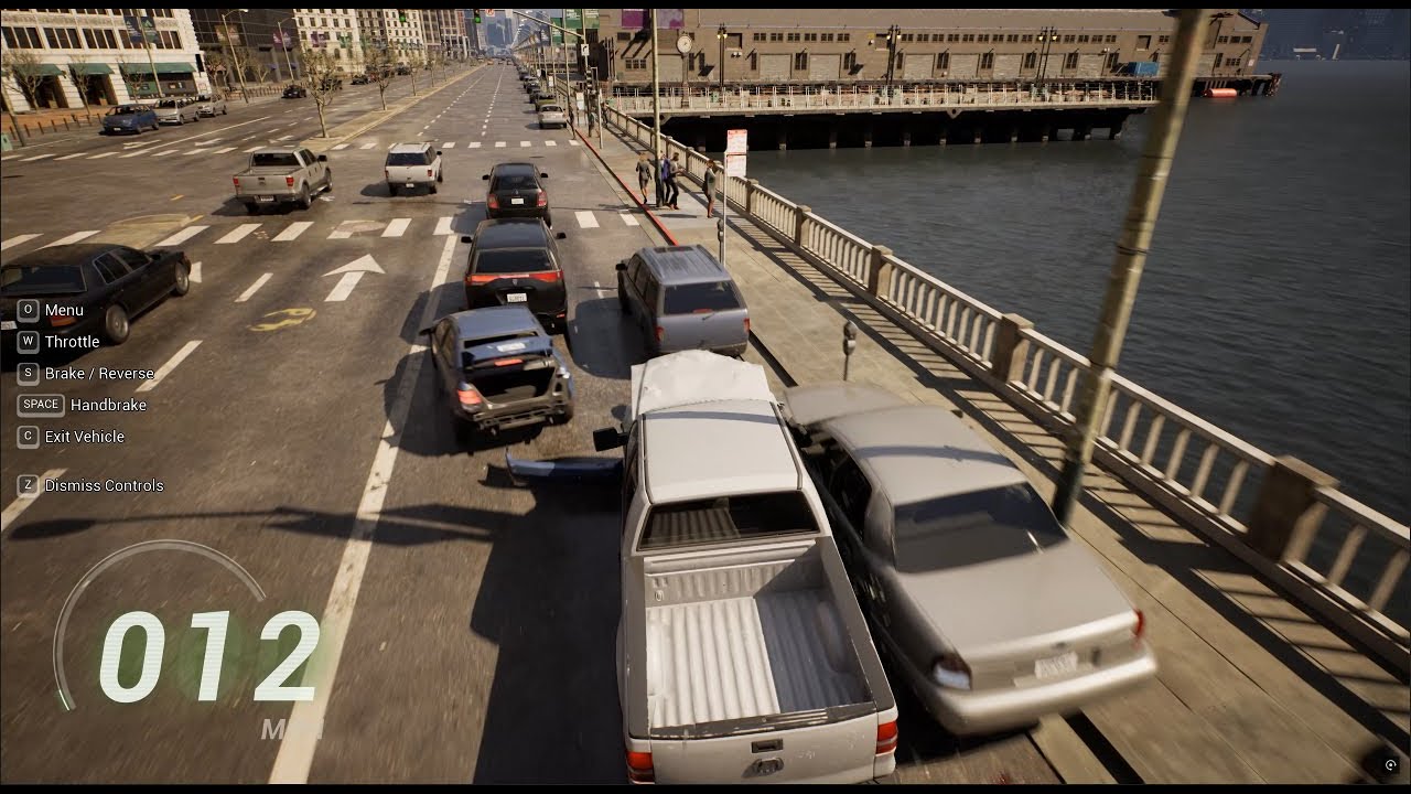 Unreal Engine 5.5 - Testing City Sample Project - Part 2 - 4K