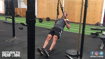 TRX Row [Exercise Demonstration]