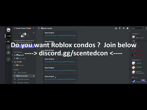 Roblox (CONDO LINKS)Free Sent Link~
