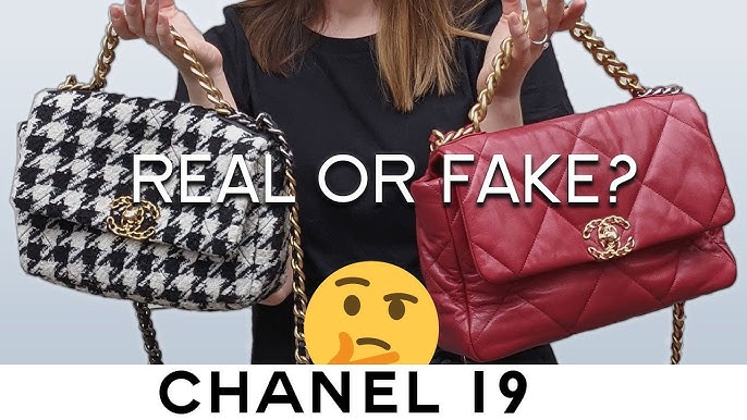 I Got scammed!! Authentic Vs. Fake Chanel 19 Flap! 