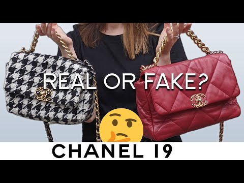 Real or Fake? How to Authenticate Your Chanel 19 Bag 