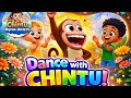 Dance with Chintu 🐒 | Fun Action Nursery Rhyme for Kids // Chintu Rhymes – World TV. //Baby song//