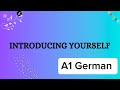 Introducing Yourself The First Real Conversation. #learngerman #study 