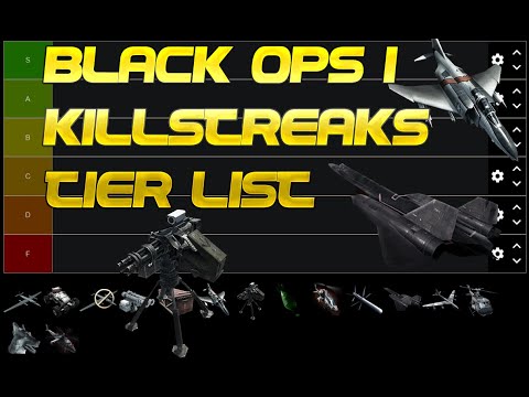 Black Ops 1 killstreak tier list gameplay