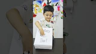 Mystery Box Idea | Touch sensory activity for kids #youtubeshorts #youtubekids #craftchutney2