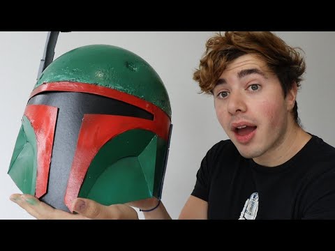 HOW TO MAKE BOBA FETT'S HELMET (Mandalorian) - Carlos Te