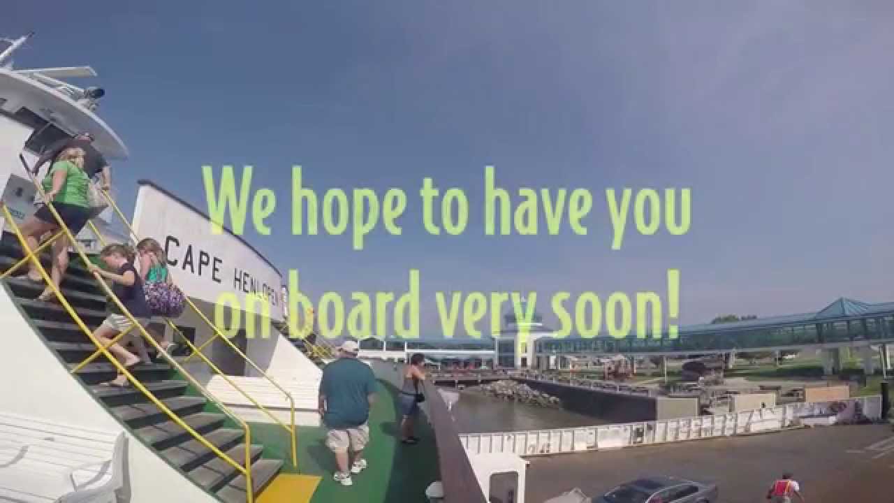 How to Be a Ferry Foot Passenger YouTube