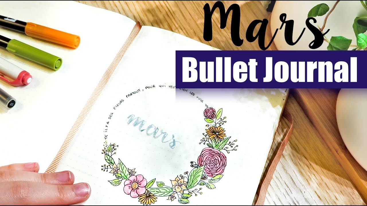 Bullet journal juillet : des idées de mise en page - Perles & Co