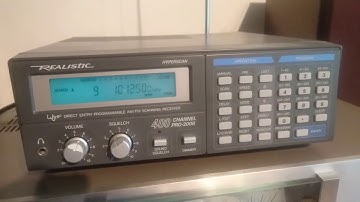 Realistic Pro 2006 Scanning Receiver