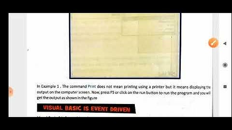 Class VIII Sub  Computer Ch  10 Introduction to visual Basic Video Part 4