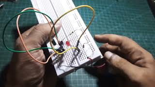 A Simple LED Flashing Circuit Demo
