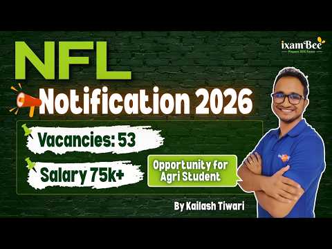 NFL National Fertilizers Limited Recruitment 2026 Opportunity for Agri Students Salary 75000+