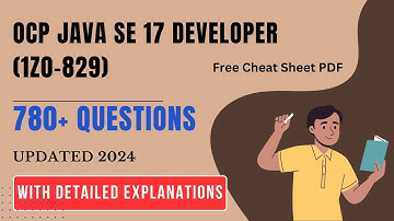 OCP Java SE 17 Developer (1Z0-829) Exam Questions 2024