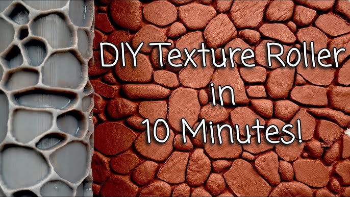 DIY XPS Foam Texture Roller - YouTube