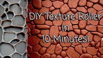 3D Printable Textured Rolling Pin Tutorial