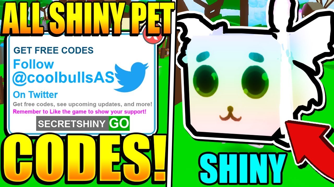 ALL PET RANCH SIMULATOR CODES Roblox SECRET SHINY PETS YouTube