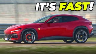 Ferrari Purosangue Racing HARD - Flat Out laps &amp; V12 Sound!