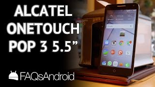 Alcatel One Touch Pop 3 5 5": análisis y características