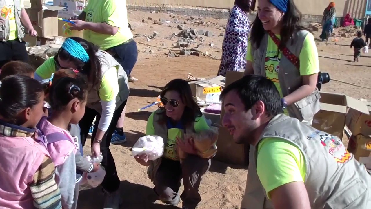 OJE - Reparto de juguetes, Campamentos Refugiados Saharauis