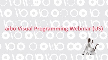 aibo Visual Programming Webinar (US)