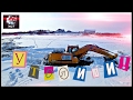 Утопили экскаватор! Спасение краном!/Have drowned the excavator! Rescue by the crane!