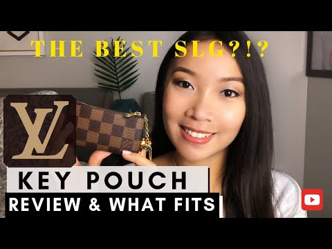 Louis Vuitton Monogram vs Damier Ebene Key Pouch Comparison +