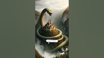 Giant Python  | AI ART  Nature Discovery #trendingshorts #aiart #nature