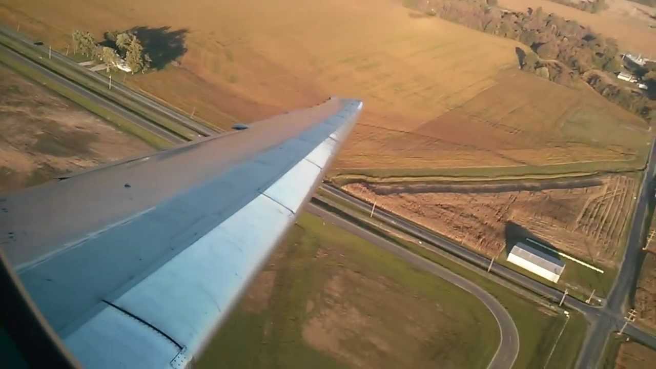 American MD82 Takeoff Southern Illinois Airport KMDH