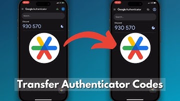 How to transfer my Google authenticator codes from Android to iPhone (New Phone)