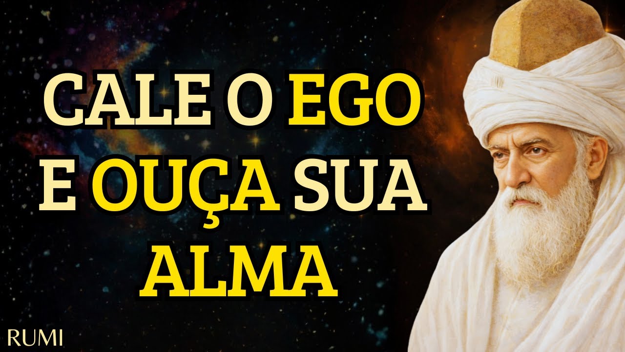 Como Calar A Voz Sabotadora Do Seu Ego E Ouvir Apenas A Voz Da Sua ALMA (Ela Nunca Te Engana) | RUMI