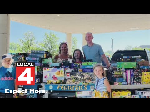 Grosse Pointe Farms family gives back through Lego drive