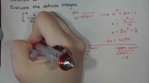 4.5 Change of Variables Definite Integrals part 2