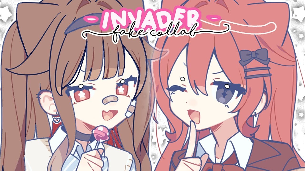 INVADER // FAKE COLLAB WITH @Elix._0fficial // GACHA ANIMATION ...