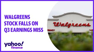 Walgreens stock falls on Q3 earnings miss, slashed guidance